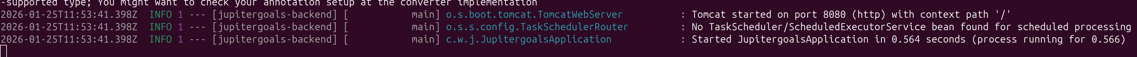 Startup time in half a second with dependencies and a docker image Startup time in half a second with dependencies and a docker image